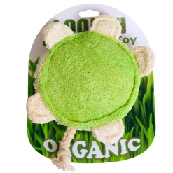 Greenhawk Equestrian Sport Hip Doggie Turtle Organic Loofah Dental Toy