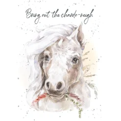 Hopper Studios Chardo-neigh Birthday Card