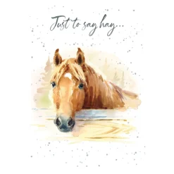 Hopper Studios Hay Thinking of You Card