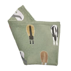 Kelley & Co. Horse Tails Throw Blanket