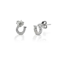 Kelly Herd Baby Horseshoe Earrings