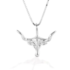 Kelly Herd Small Long Horn Pendant