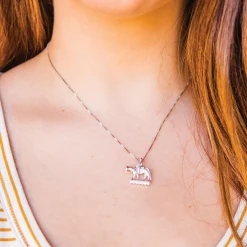 Kelly Herd Small Western Pleasure Horse Pendant