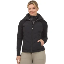 Women Kerrits Equi Tech Hybrid Hooded Jacket