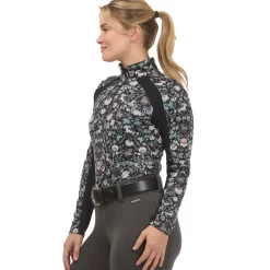 Women Kerrits First Level Fleece Quarter Zip Tech Top