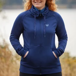 Women Kerrits Logo Full Zip Jacket