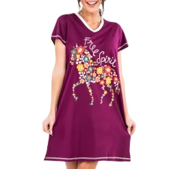 Women Lazy One Free Spirit Nightshirt