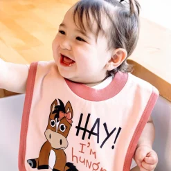 Lazy One Hay I'm Hungry Infant Bib