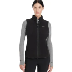 Women LeMieux Aspen Herringbone Fleece Vest