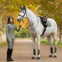 Women LeMieux Frances Quarter Zip Fleece Top