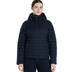 Women LeMieux Rose Hooded Puffer Jacket