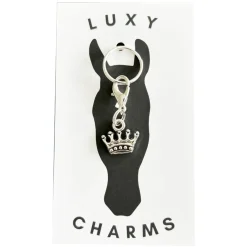 Luxy Charms Silver Crown Tack Charm