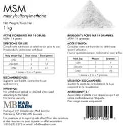 Mad Barn MSM 5 kg