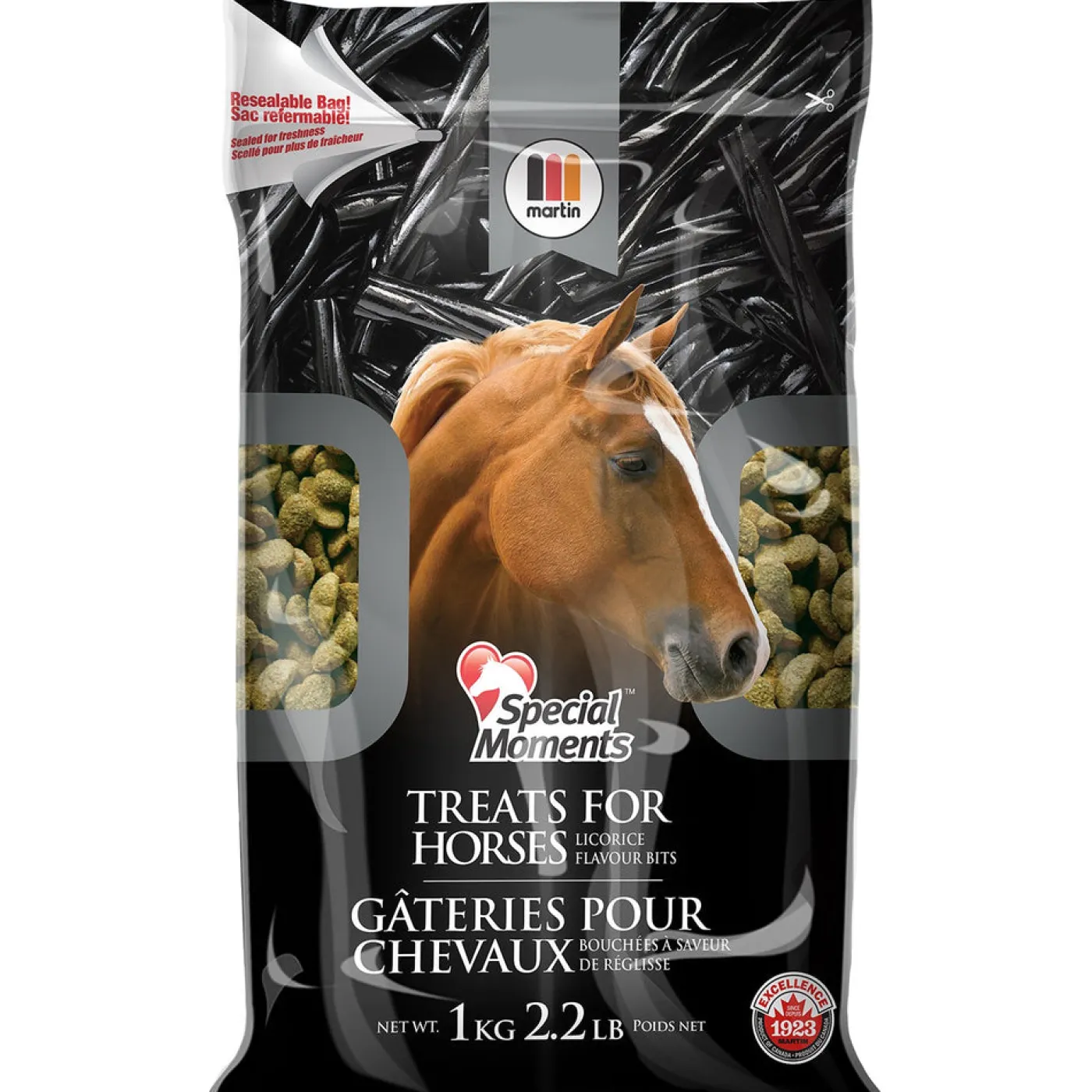 Martin's Licorice Horse Treats 1 kg