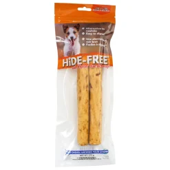 Greenhawk Equestrian Sport Masters Best Friend Cheese Hide Free Rolls Dog Chews 22-25 cm - 2 Pack