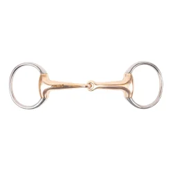Metalab Eggbutt Copper Snaffle Bit
