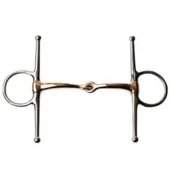 Metalab Full Cheek Copper Snaffle Bit