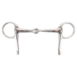 Metalab Stainless Steel Half Cheek Snaffle Bit
