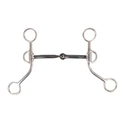 Metalab Sweet Iron Sliding Cheek Snaffle Bit