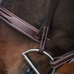 Mondega Coretto Wide Noseband Hunter Bridle