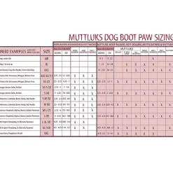 Muttluks Fleece Lined Dog Boots Size XL