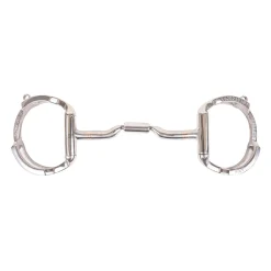 Myler Eggbutt Low Port Bit W/ Hooks - Level 2