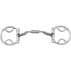 Myler Western Dee Bit W/ Hooks & Low Port - Level 2