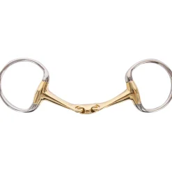 Neue Schule Eggbutt Turtle Top Flex Snaffle Bit 16 mm