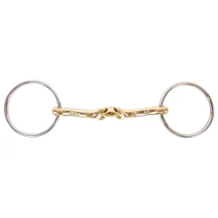 Neue Schule Loose Ring Verbindend Snaffle Bit 12 mm