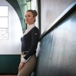 Nikara Emilia Pleat Bib Long Sleeve Show Shirt