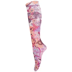 Sox Trot Patterned Boot Socks