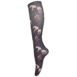 Sox Trot Patterned Boot Socks