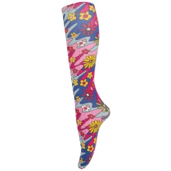 Sox Trot Patterned Boot Socks