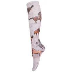 Sox Trot Patterned Boot Socks
