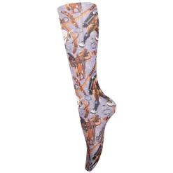 Kids Sox Trot Patterned Boot Socks Tweener - Kids'