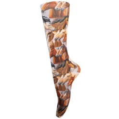 Kids Sox Trot Patterned Boot Socks Tweener - Kids'