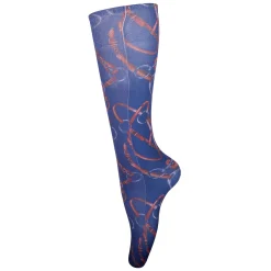 Kids Sox Trot Patterned Boot Socks Tweener - Kids'