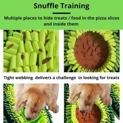 PawzNDogz Snuffle Mat - Delicious Avocado Anti-Bite - Level 3