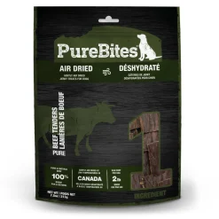 PureBites Air Dried Beef Jerky Dog Treats 213 g