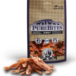 PureBites Air Dried Chicken Jerky & Sweet Potato Dog Treats 180 g