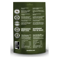 PureBites Freeze Dried Beef Liver Dog Treats 120 g
