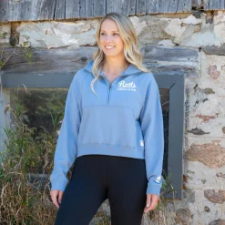 Women Roots Equestrian Cooper Half Zip Sweatshirt