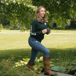 Women Roots Equestrian Original Stein Zip Sweatshirt