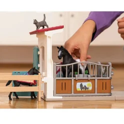 Schleich Horse Club Horse Box W/ Mare & Foal