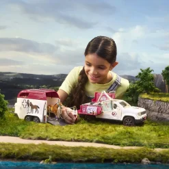 Schleich Horse Club Mobile Vet W/ Trailer