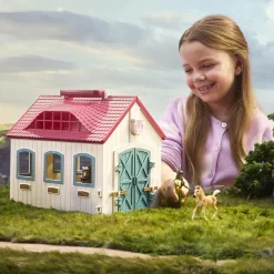 Schleich Horse Club Open Stable Little Horseshoe