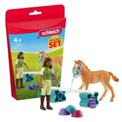 Schleich Pocket Set Training Set W/ Sarah
