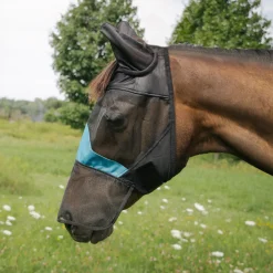 Shedrow Fly Mask W/ Ears & Nose Cover