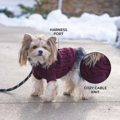 Shedrow K9 Brentwood Cable Knit Dog Sweater