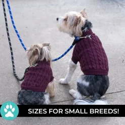 Shedrow K9 Brentwood Cable Knit Dog Sweater
